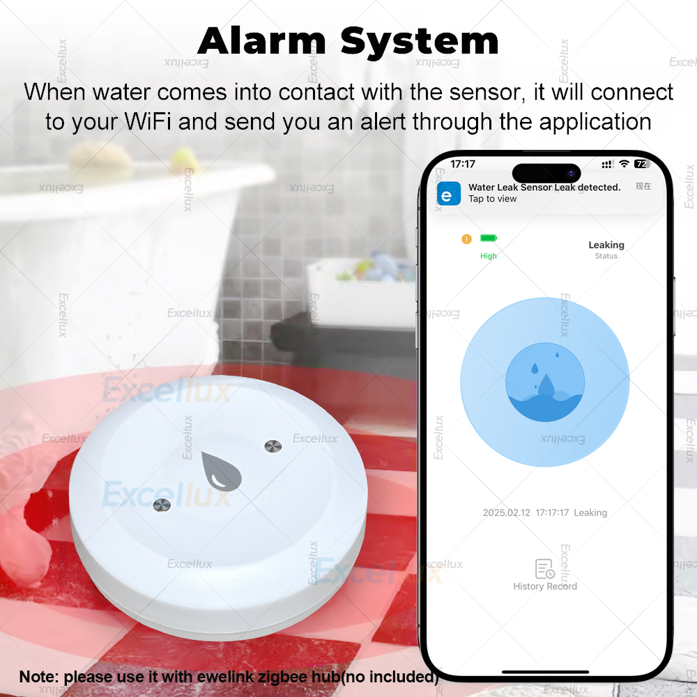 Ewelink Zigbee 3.0 Water Senso - Water Alarm Sensor 评论和价格