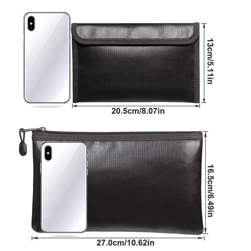 Fireproof Document Bag Waterpr - Fire Safe Document 评论和价格