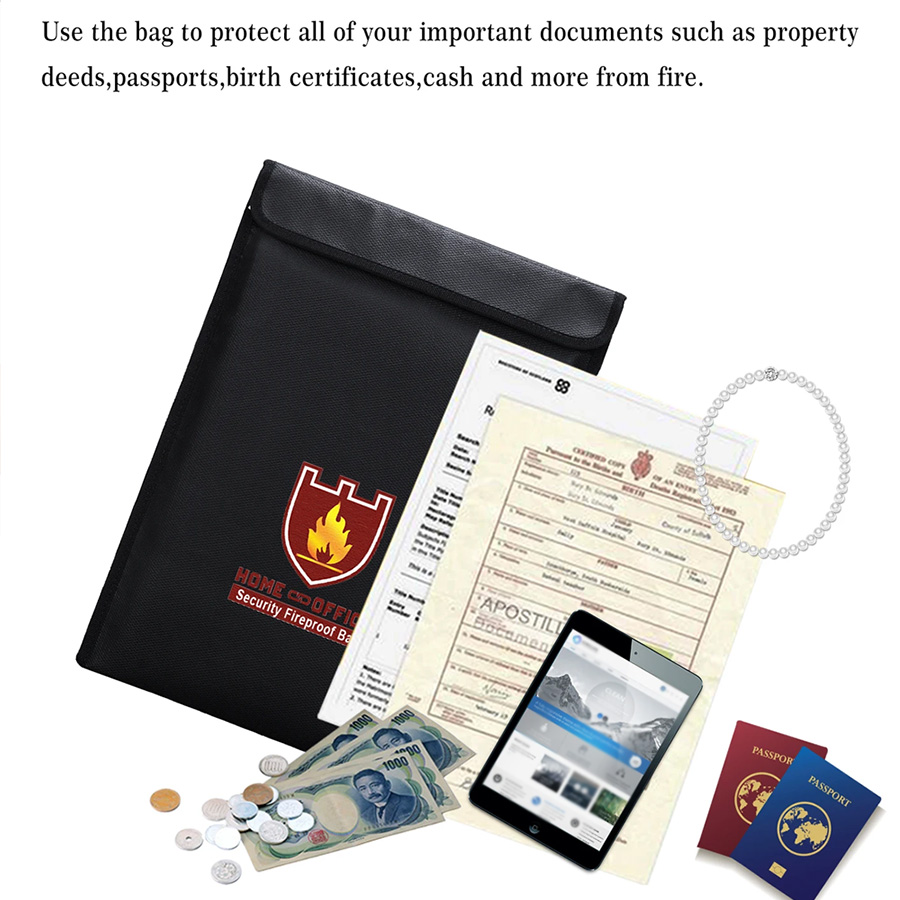 Fireproof and Waterproof Docum - Fire Safe Document 评论和价格