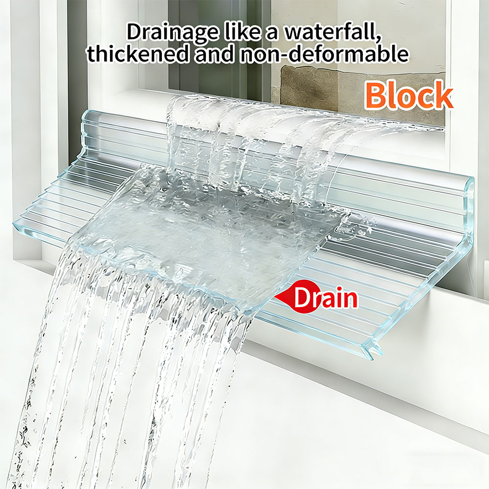 1.5m/1m Transparent Waterproof - Window Lock Bar 评论和价格