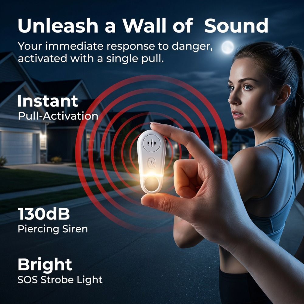 Portable Personal Safety Alarm - Personal Alarm Keychain 评论和价格