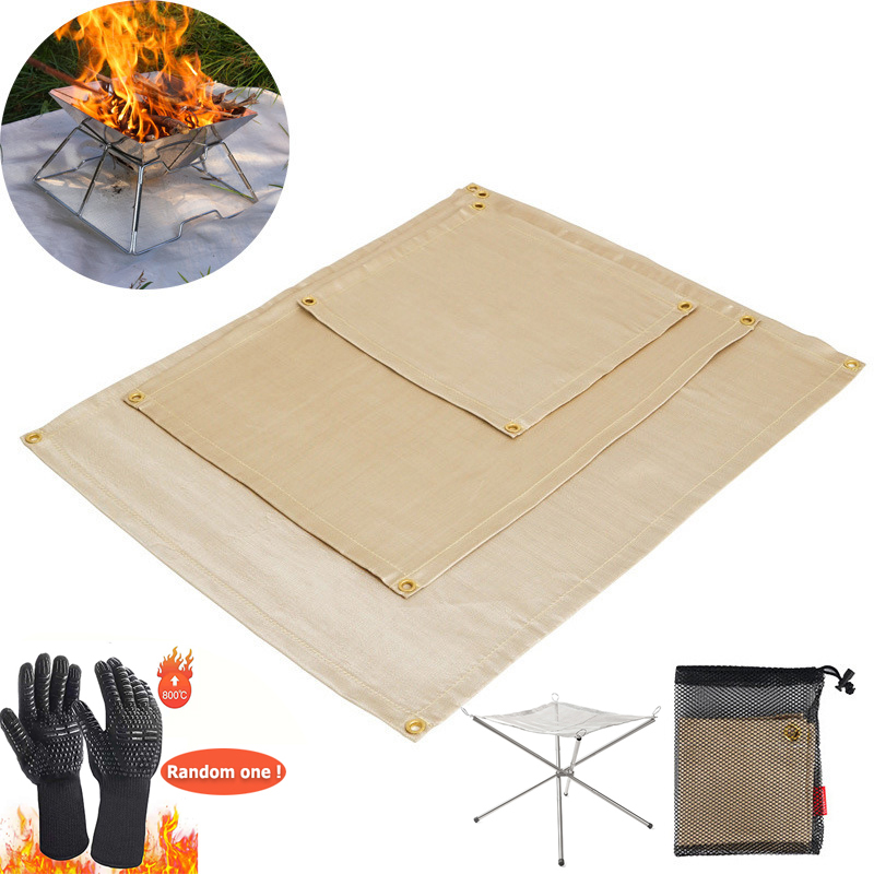 Outdoor Camping Fireproof Clot - Fire Blanket Kitchen 评论和价格