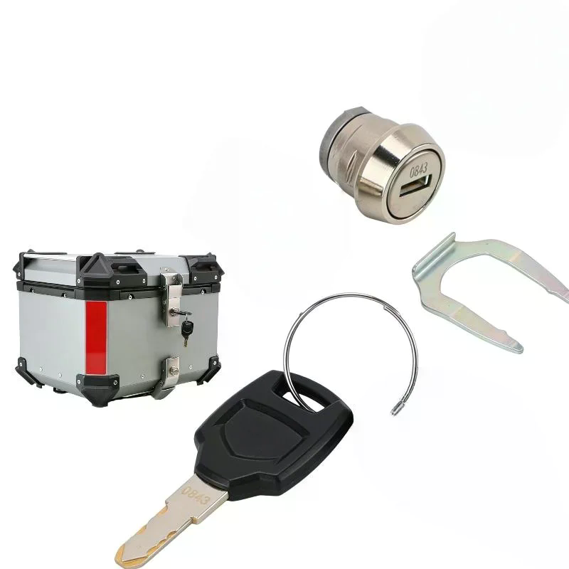 Heavy Duty Motorcycle Top Box  - Lockbox Key Secure 评论和价格