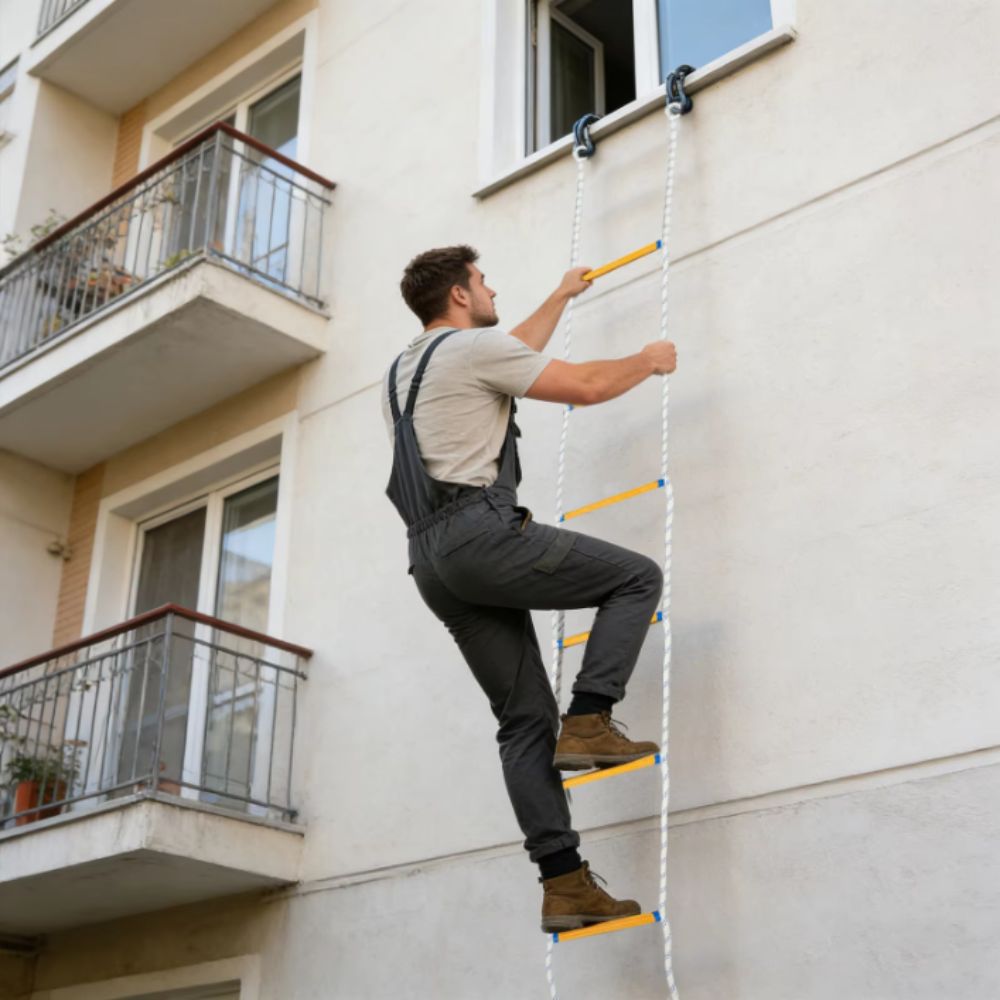 Insulated Rope Ladder Grippy S - Fire Escape Ladder 评论和价格