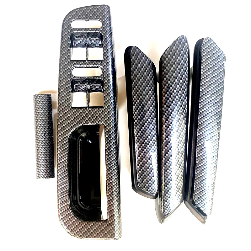 Carbon fiber pattern door hand - Window Lock Bar 评论和价格