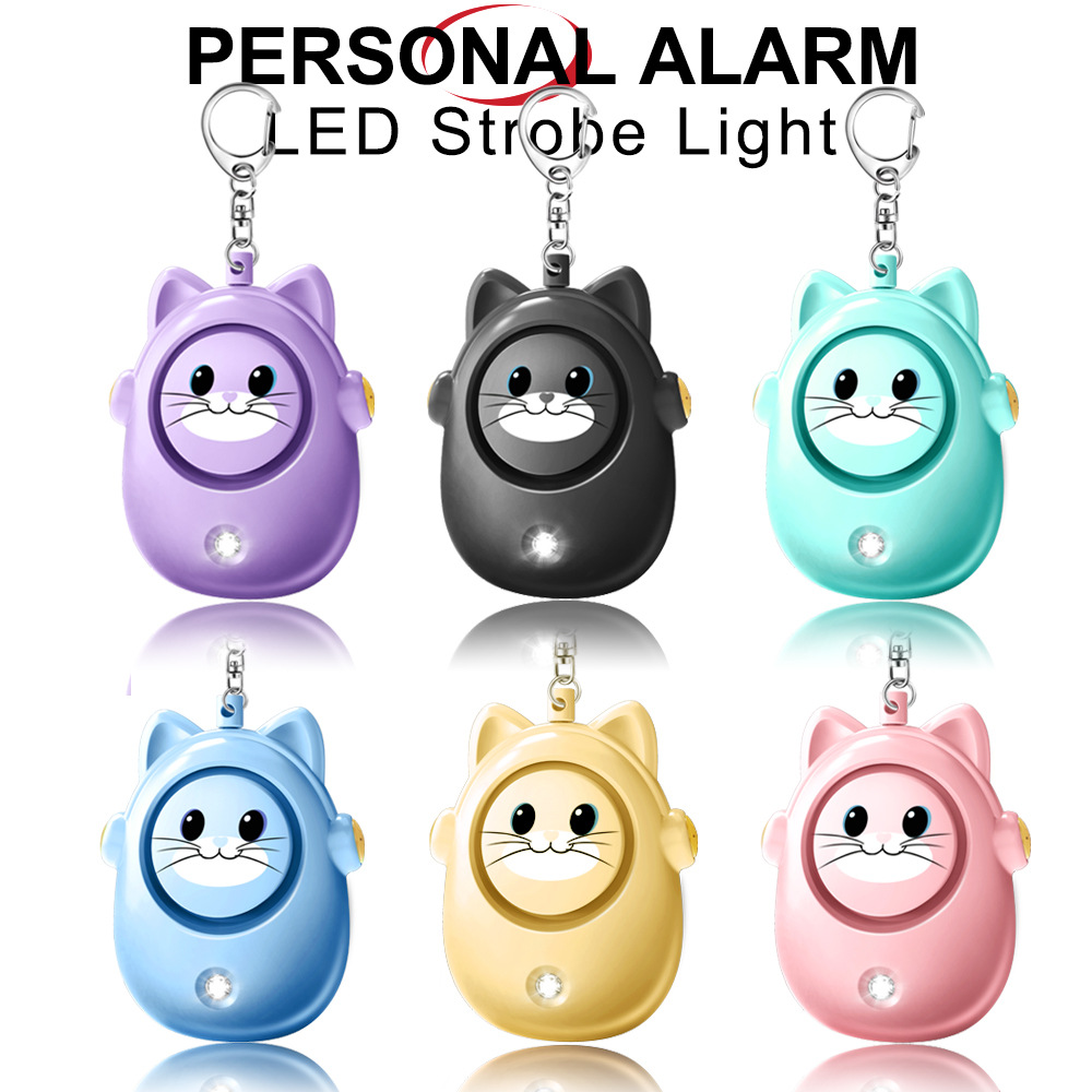H8 2024 New Cute Cat Personal  - Personal Alarm Keychain 评论和价格