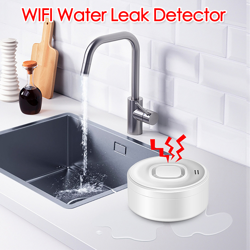 Smart WIFI Water Leak Detector - Water Alarm Sensor 评论和价格