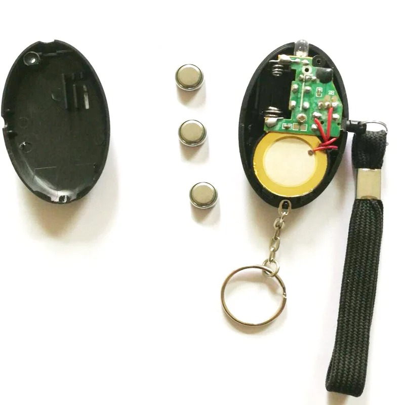 130dB Anti-wolf Girl Child Wom - Personal Alarm Keychain 评论和价格